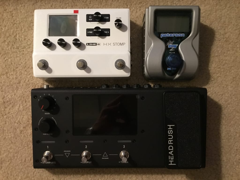 HeadRush MX5 Compact Quad-Core Multi-Effects Guitar Pedal and Amp