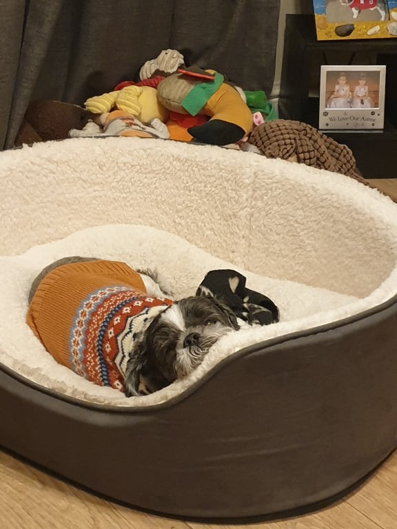 That face though.... deffo happy!