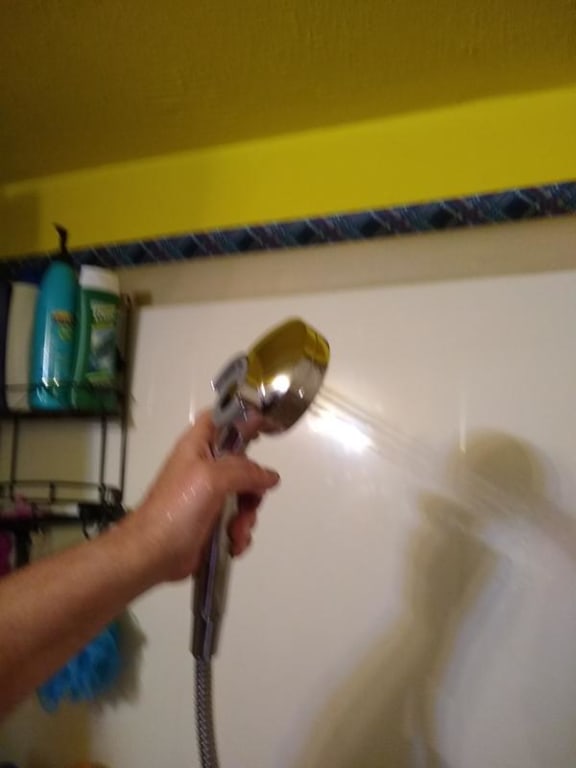 Great pressure spray