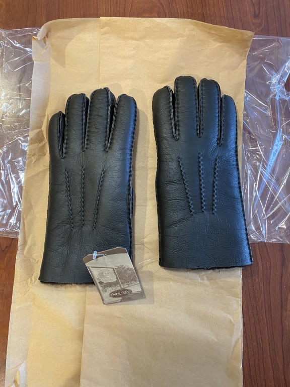 Men's Pine Spanish Sheepskin Gloves | Overland