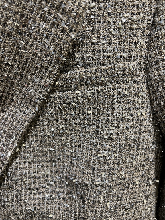 Coleta Tinsel Tweed Blazer | Banana Republic