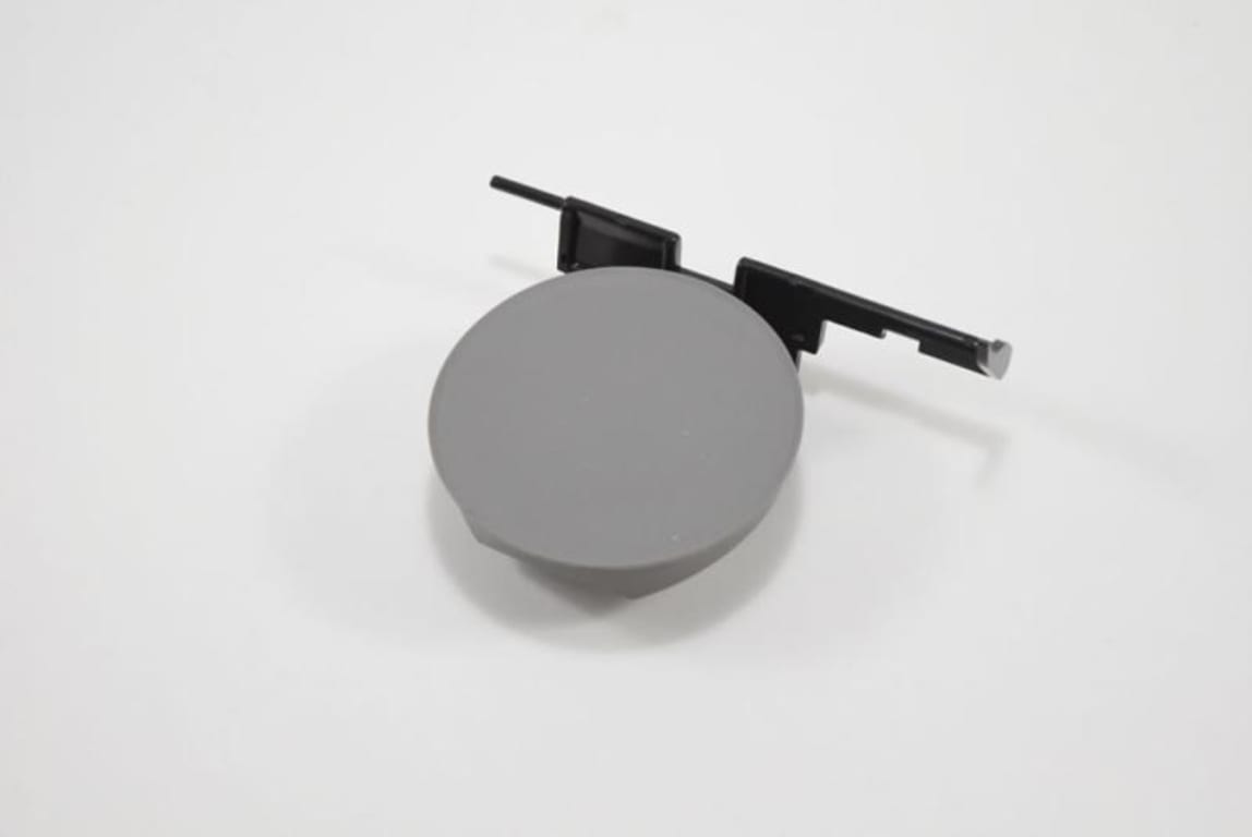 Arm with round flap plug attached