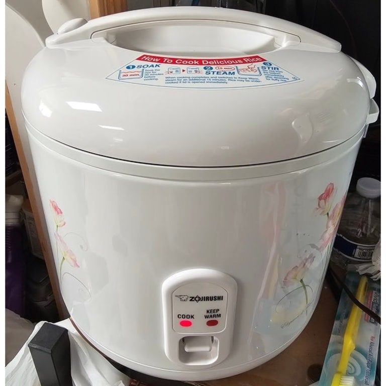 Zojirushi NSRPC18FJ Rice Cooker and Warmer (1.8Liter, Tulip) Bed