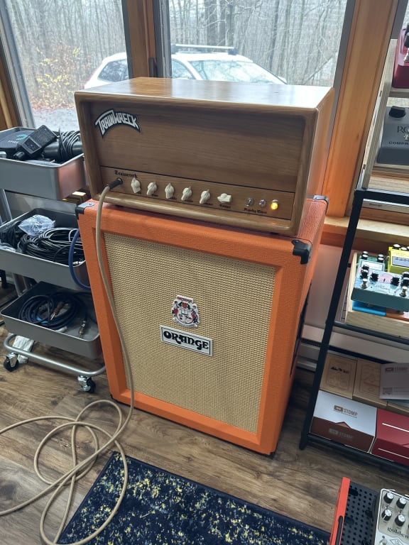 Orange Amplifiers PPC212V Vertical 2x12 Guitar Speaker Cabinet