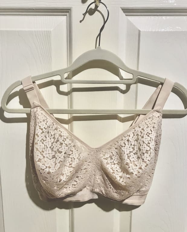 Chantelle Norah Comfort Non-Wired Support Bra, Pearl at John Lewis