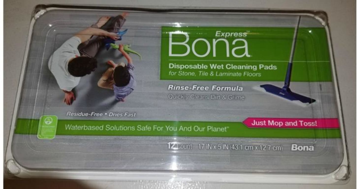 Bona Streak Free Disposable Wet Cleaning Pads