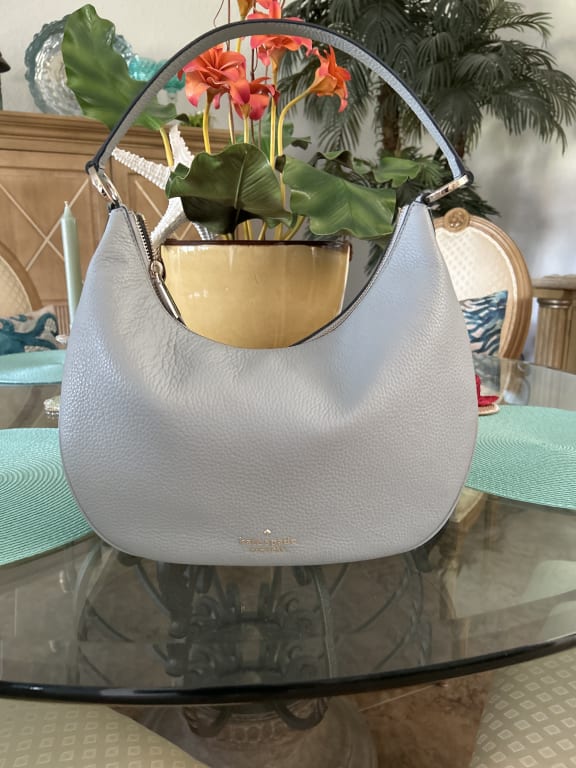 kate spade, Bags, Kate Spade Weston Pebbled Leather Shoulder Bag Warm  Beige