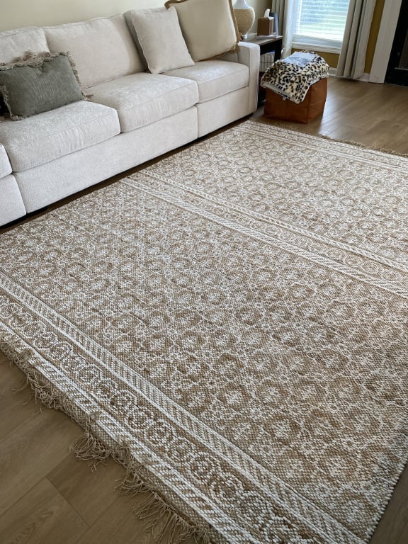 Jute + Chenille Rug Size 5' x 8' by Schoolhouse