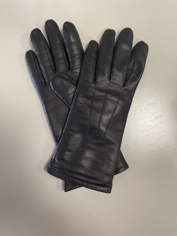 Women's Daphne Cashmere-Lined Lambskin Leather Gloves | Overland