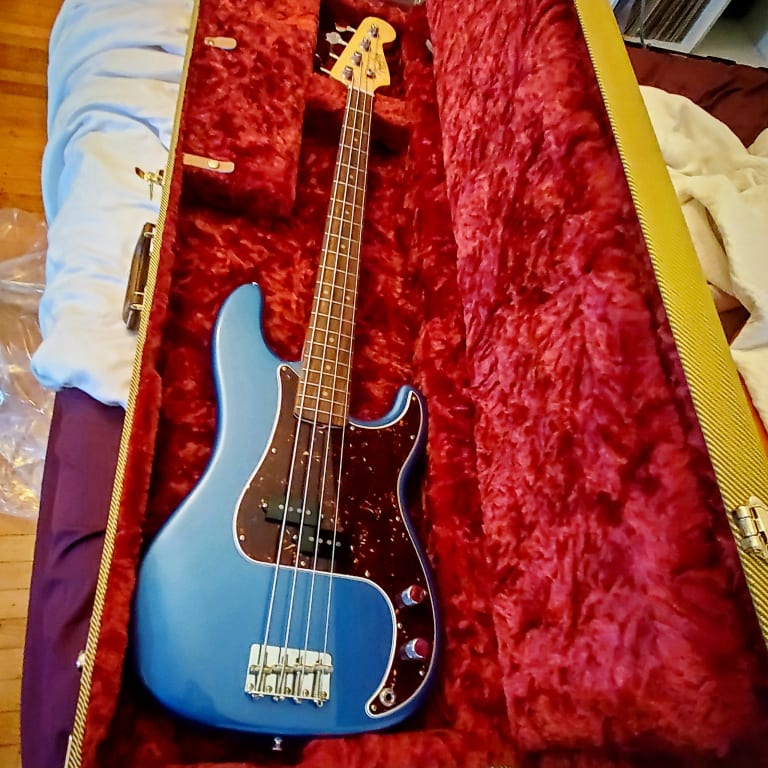 ベース Fender USA American Original 60s PB Fender American Original '60s Precision Bass - 3-Color Sunburst