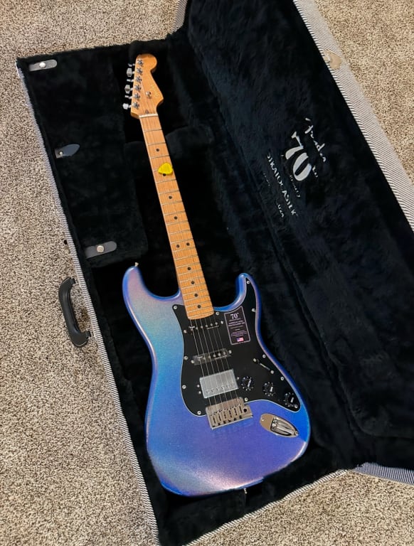 Open Box Fender 70th Anniversary Ultra Stratocaster HSS Electric