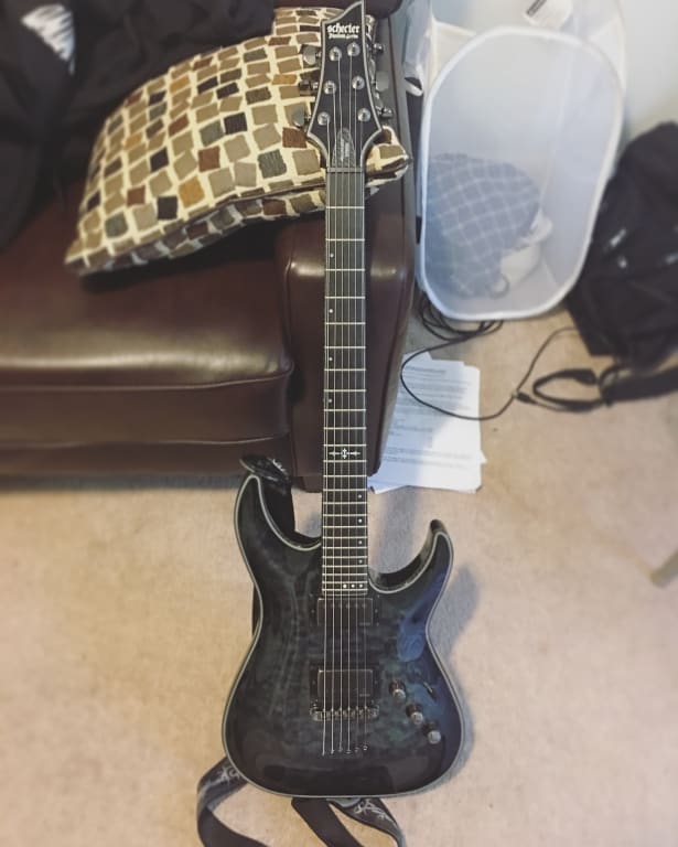 Schecter Guitar Research Hellraiser Hybrid C-1 Electric Schecter Guitar Research Hellraiser Hybrid C-1 Electric
