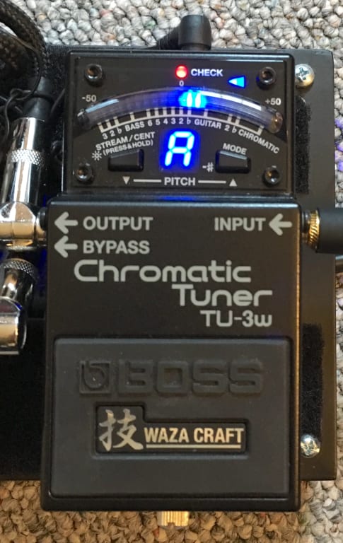 ギター BOSS Chromatic Tuner TU-3W Waza Craft Amazon.com: BOSS TU-3W Waza Craft Compact Chromatic Tuner