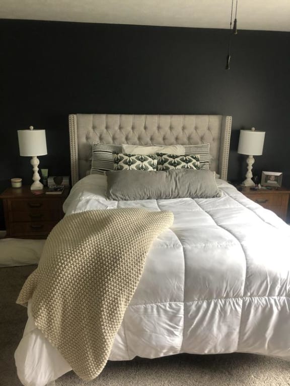 Madison Park Baldwin Upholstered Headboard On Sale Bed Bath