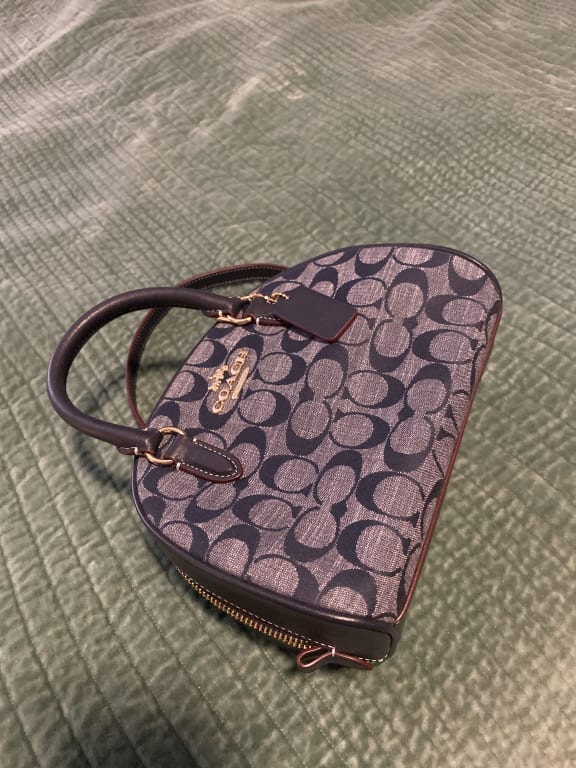 Unboxing of COACH MICRO ROWAN SATCHEL bag 