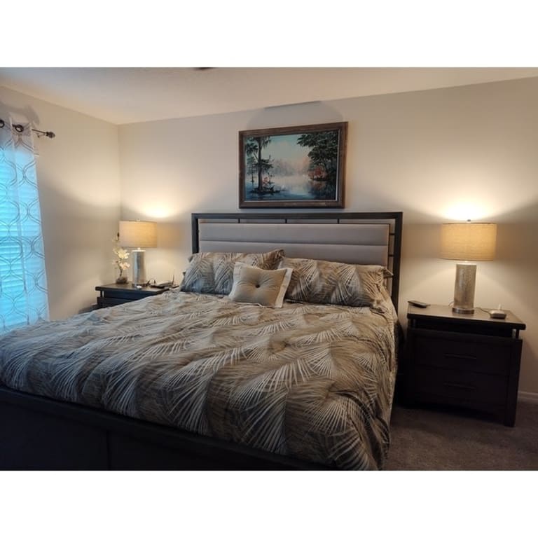 Tommy Bahama Raffia Palms Brown Cotton 4 Piece Comforter Set Bed Bath