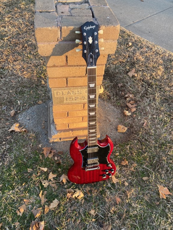 Epiphone SG Standard Electric Guitar Cherry | Guitar Center Epiphone SG Standard Electric Guitar Cherry | Guitar Center