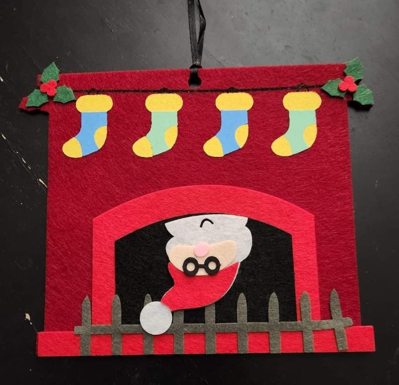 DIY Ornament Advent Calendar from Uncommon Goods. Customer submitted image.