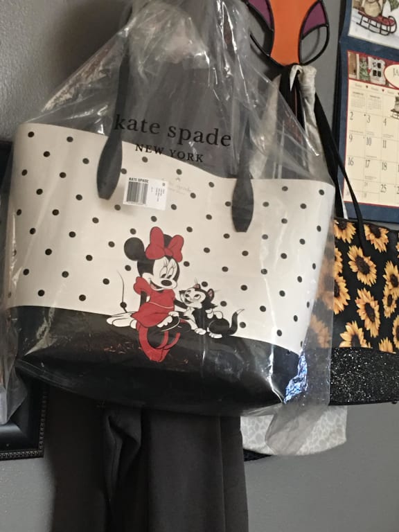 Disney X Kate Spade New York Minnie Mouse Tote Bag