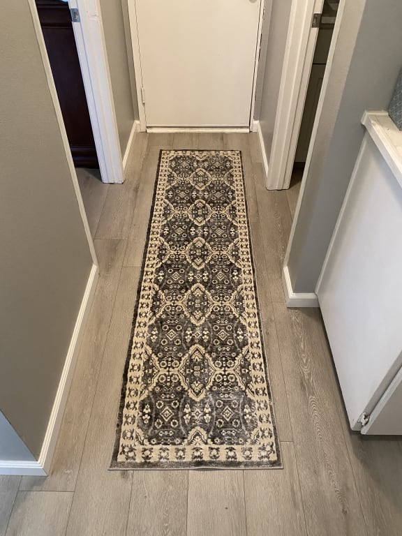 (D452) Shaydon Grey & Multicolor Woven Area Rug, 5x7