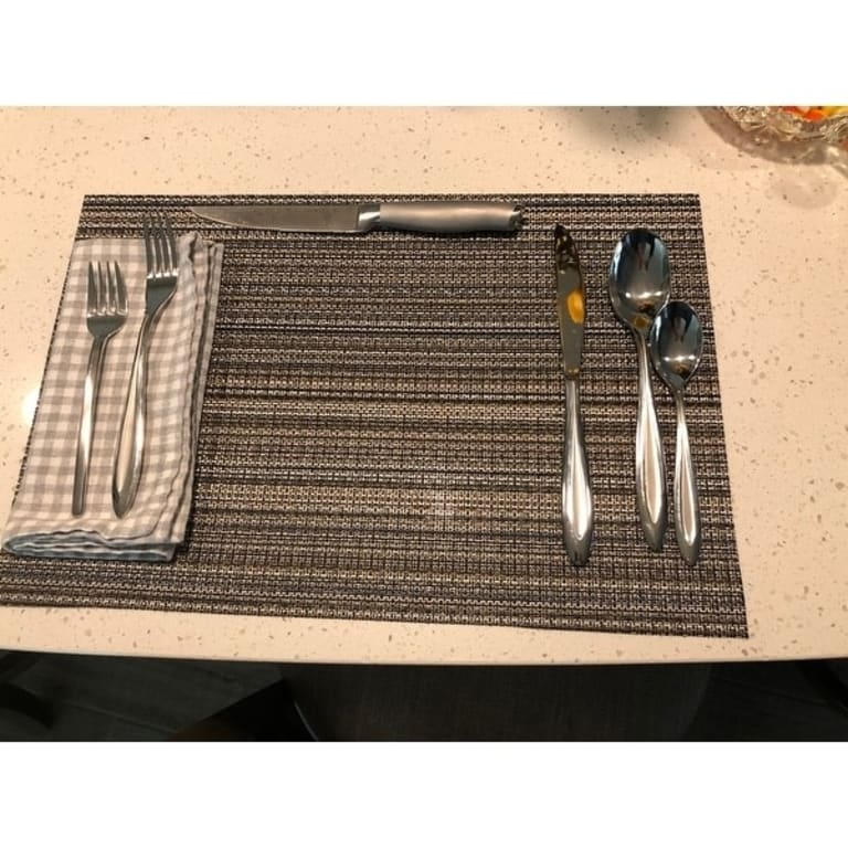 Ginkgo Fontur Stainless Steel 42piece Flatware Set On Sale Bed Bath & Beyond 7588302