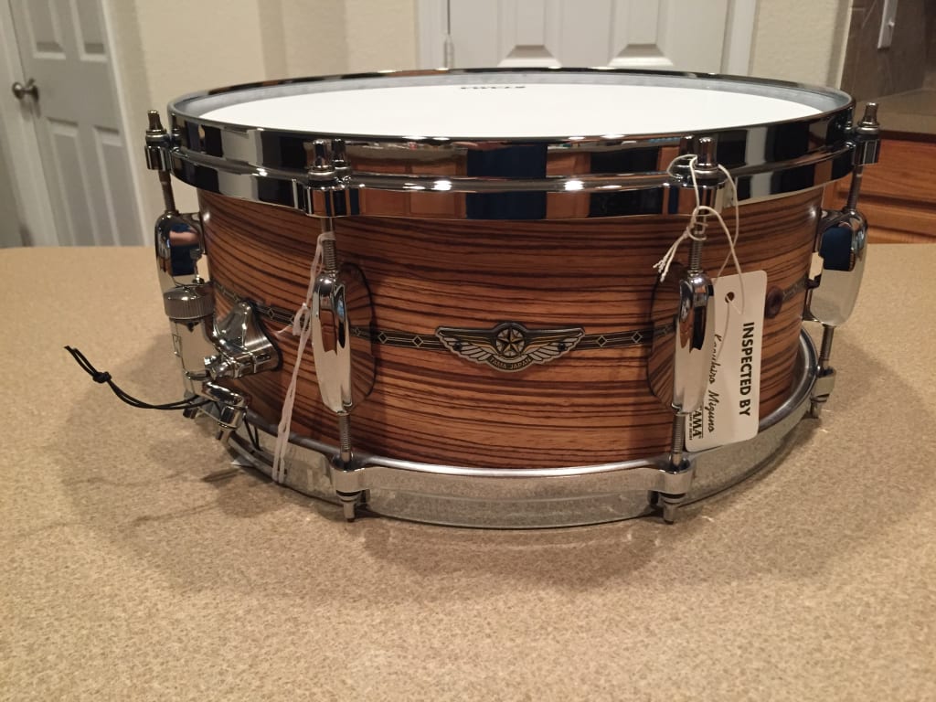 TAMA Star Series Solid Zebrawood Snare Drum 14 x 6 in. | Guitar Center