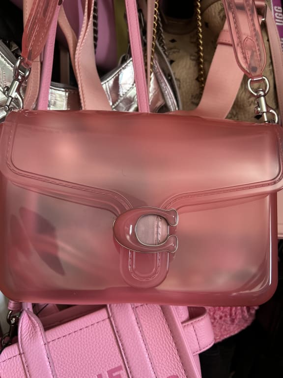 Coach + Jelly Tabby Convertible Clear Bag