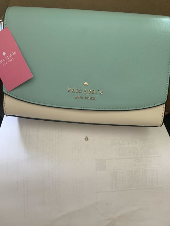 Kate Spade Carson Convertible Crossbody Purse Blue - $129 (53% Off Retail)  New With Tags - From Kash