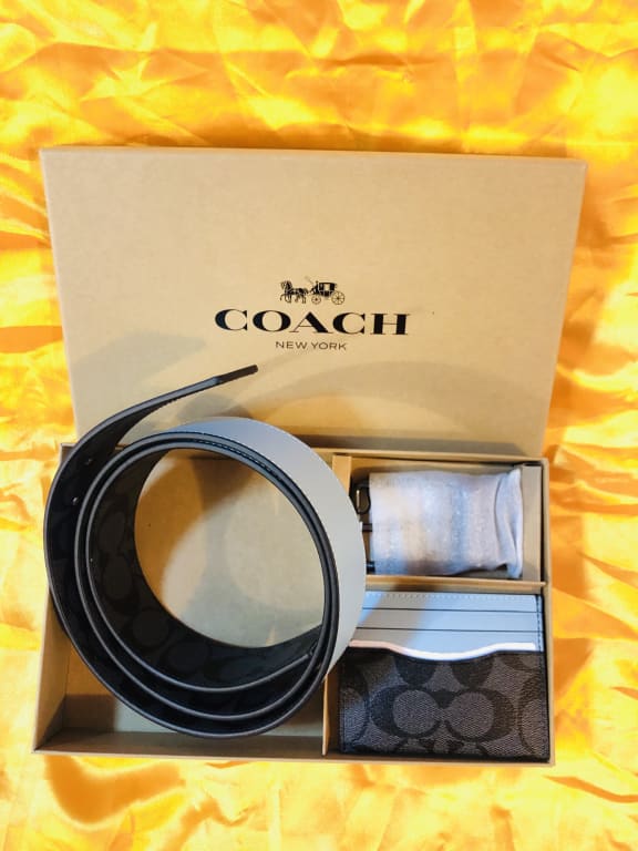 COACH® Outlet  Boxed Signature And Harness Buckle Cut To Size