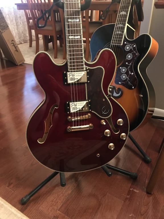 Open Box Epiphone Sheraton-II Pro Semi-Hollow Electric Guitar