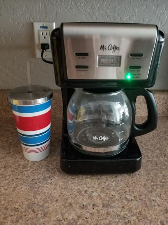 set clock mr coffee