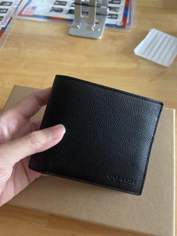 Coach Men's 3-In-1 Sport Calf Leather Wallet