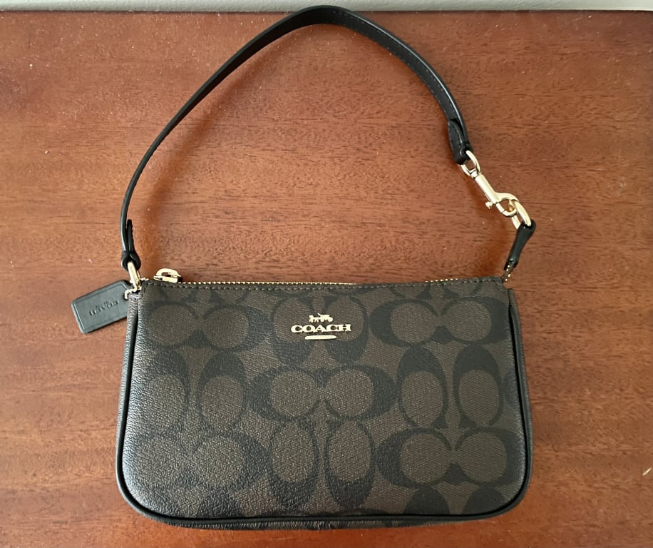 COACH®  Nolita 19 In Signature Canvas With Strawberry Print