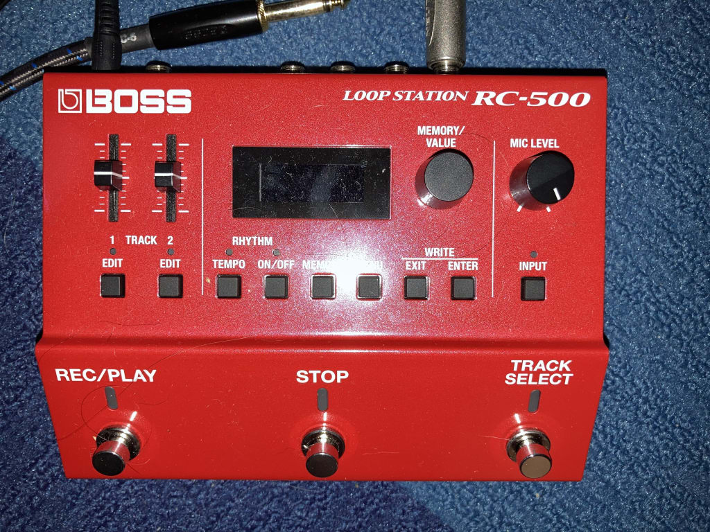 BOSS RC-500 Loop Station Effects Pedal Red | Guitar Center BOSS RC-500 Loop Station Effects Pedal Red | Guitar Center