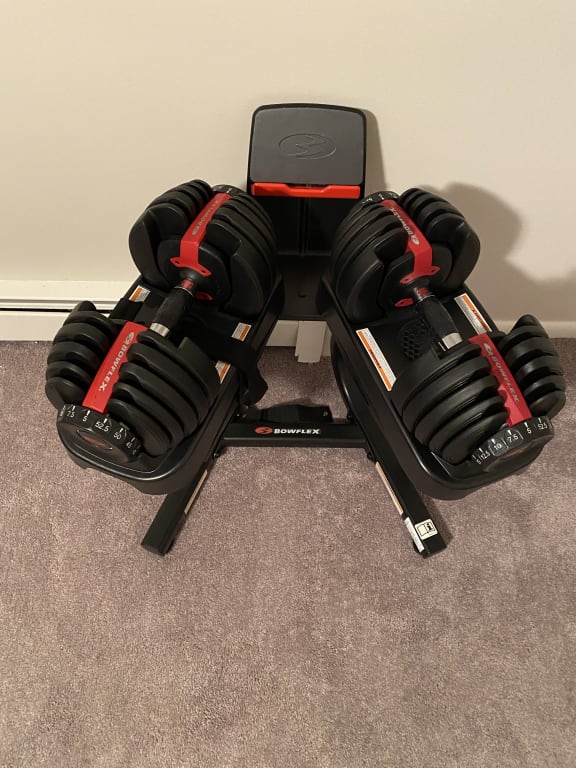 Bowflex SelectTech 552 Dumbbells - Home Gym Fitness Equipment