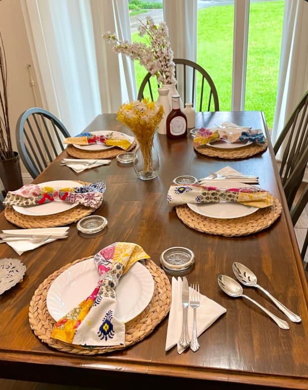 Repurposed Sari Napkins from Uncommon Goods. Customer submitted image.