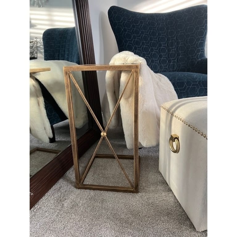 Uttermost Zafina Gold Side Table Bed Bath & Beyond 9728884