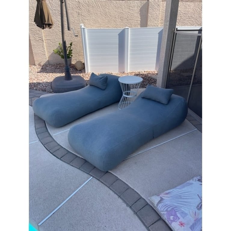 Jaxx Arlo Outdoor Bean Bag Lounge with Pillow On Sale Bed Bath