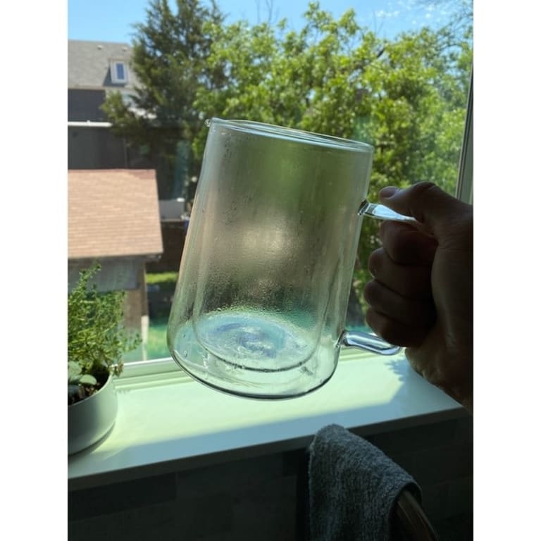 Kaffe KF1010 French Press Coffee Maker DoubleWall Borosilicate Glass 0