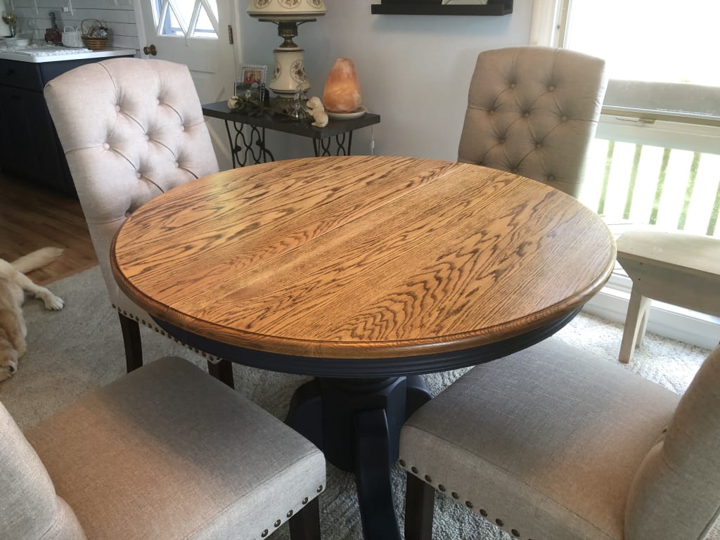 Amina Ivory Tufted Upholstered Wood Dining Chair