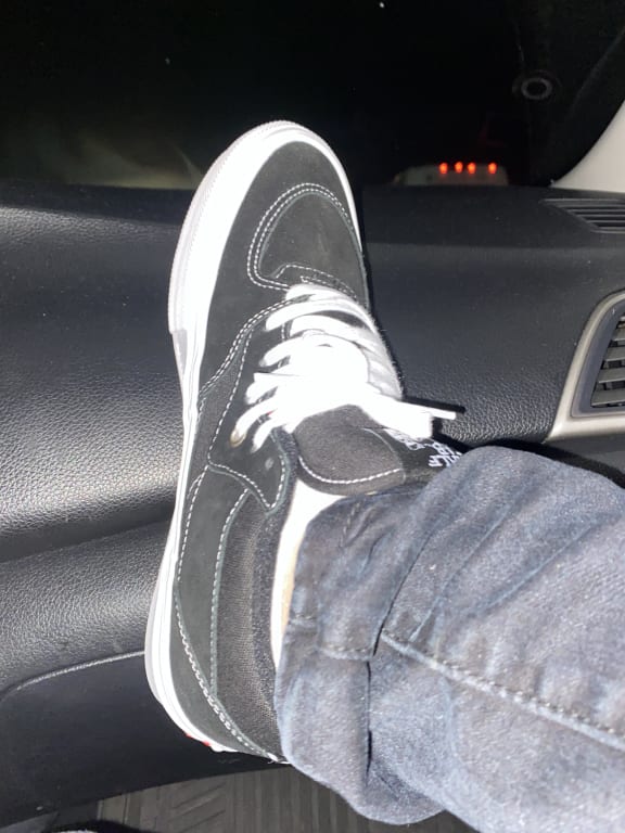 Vans | Skate Half Cab Black/White Skate Shoe Vans | Skate Half Cab Black/White Skate Shoe