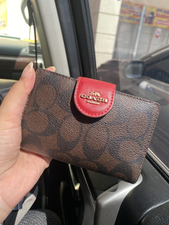 COACH®  Medium Zip Around Wallet