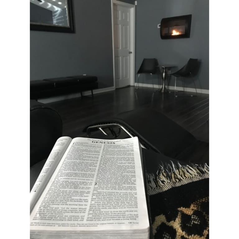 Chelsea (Black) Wall Mount Bio Ethanol Ventless Fireplace Bed Bath