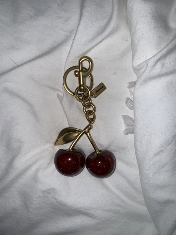 Coach RESIN CHERRY BAG CHARM - Keyring - red - Zalando.de