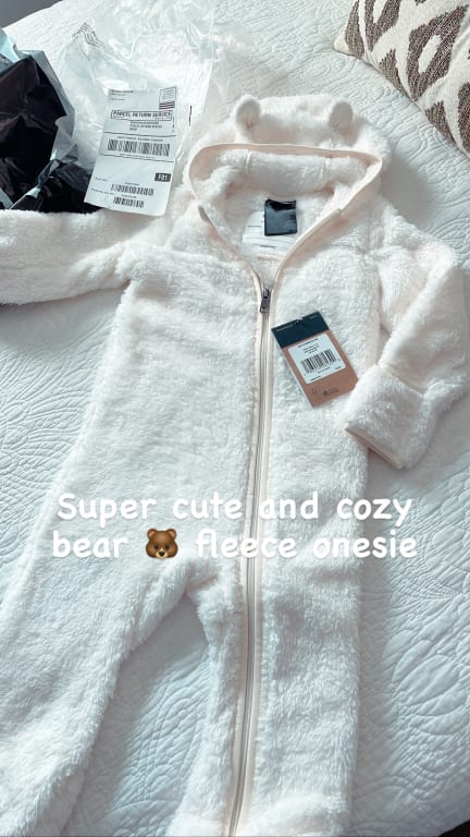 Baby Campshire Bear One-Piece | The North Face Baby Campshire Bear One-Piece | The North Face