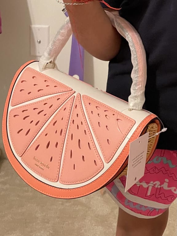 kate spade grapefruit purse