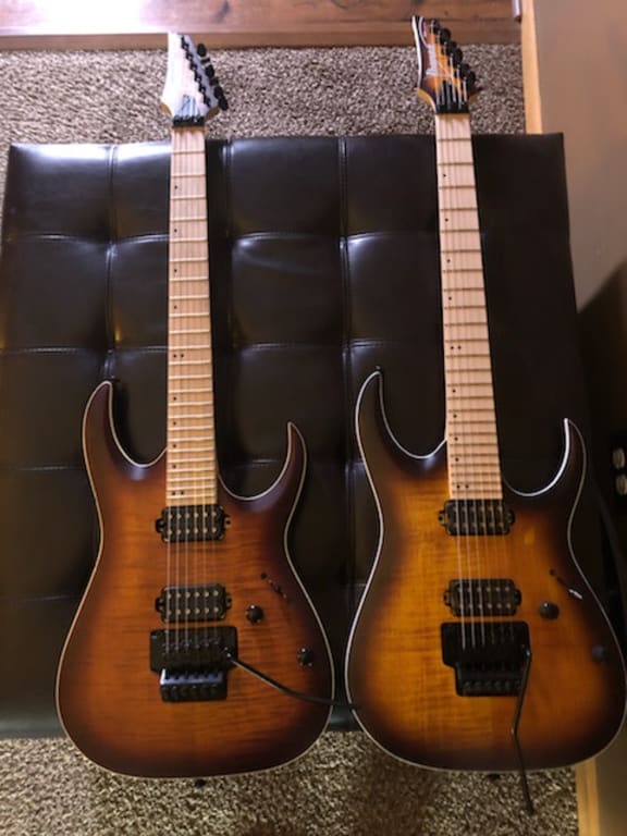Ibanez RGA series RGA42FM Electric Guitar Flat Blue Lagoon Ibanez RGA series RGA42FM Electric Guitar Flat Blue Lagoon