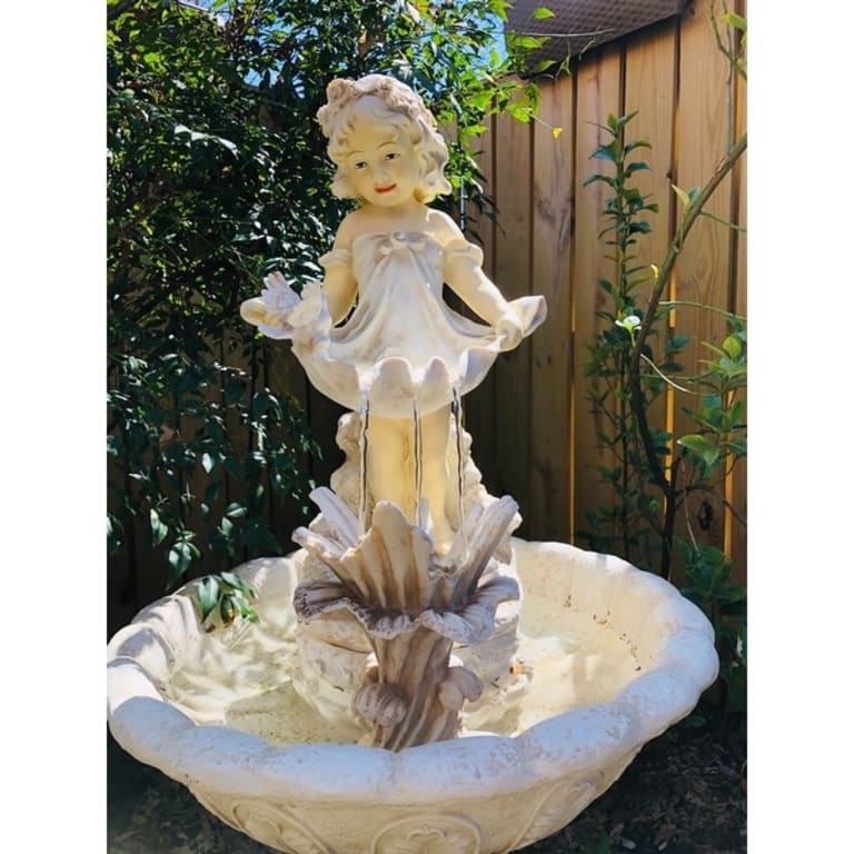 Design Toscano Abigail's Bountiful Apron Fountain Bed Bath & Beyond