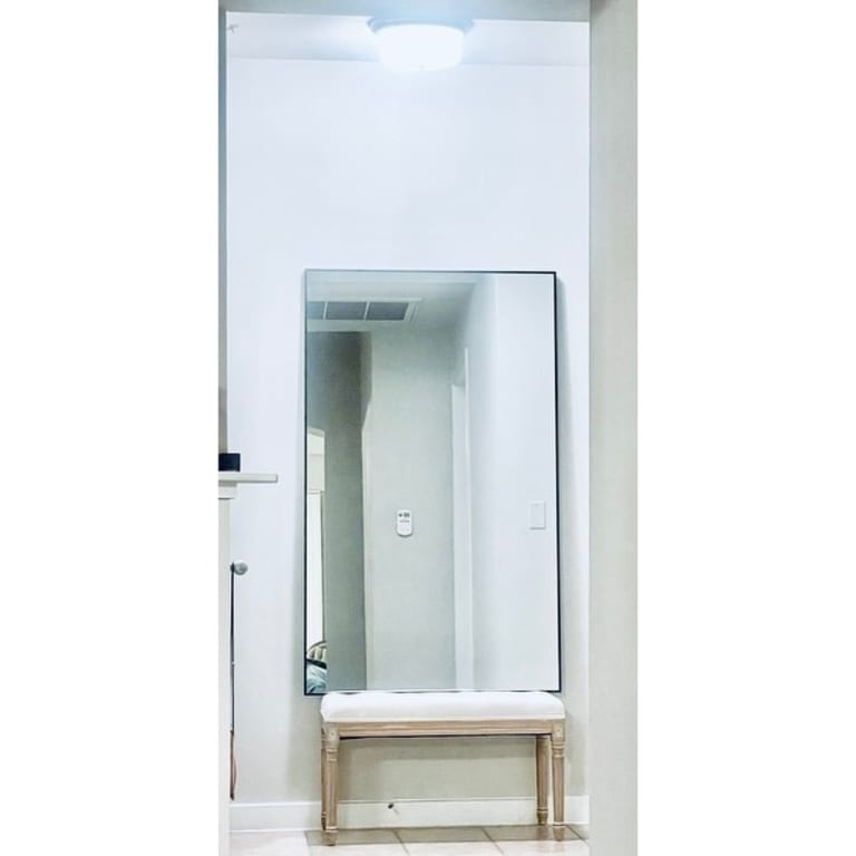 Modern Glam Large Fulllength Floor Wall Mirror Bed Bath & Beyond