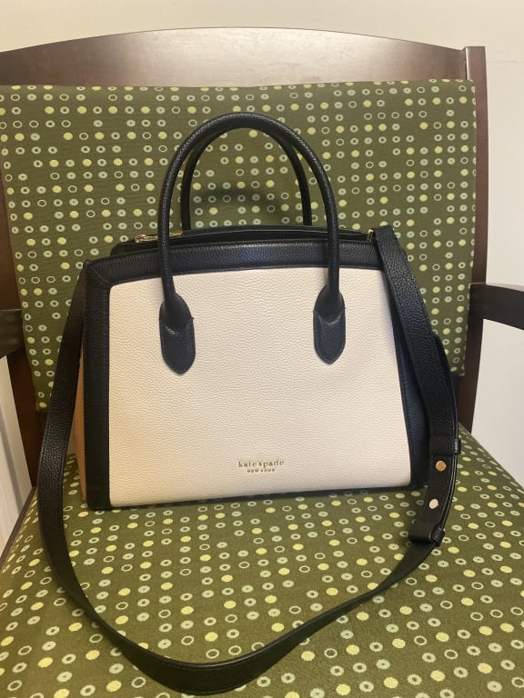 ✨WHEN WORN✨ Retail Kate Spade Knott Large Satchel in Parchment